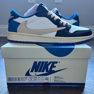 Travis Scott X Fragment Design X Air Jordan 1 Retro Low (Men’s)